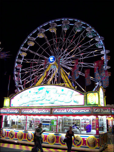 CNE Midway by Night, August 25, 2009