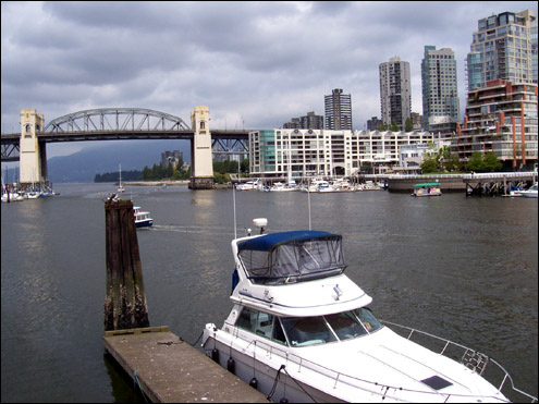 The View from Granville island