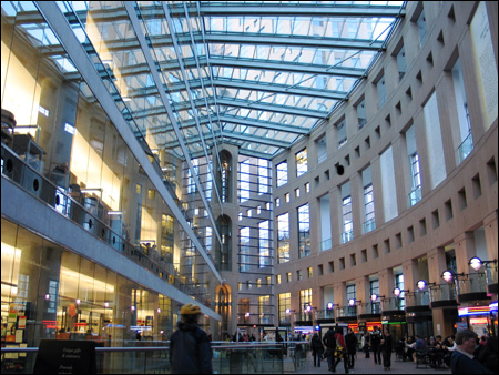 Vancouver Public Library atrium