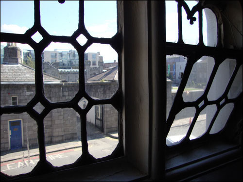 Dublin from a church window