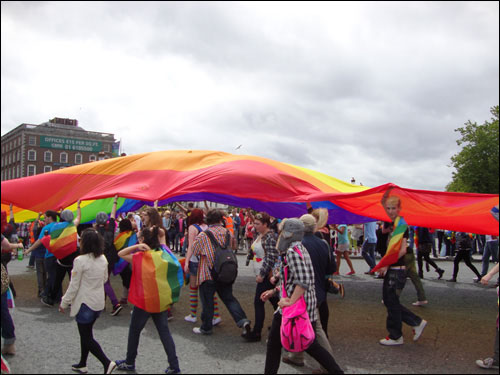 Dublin Pride parade 2011