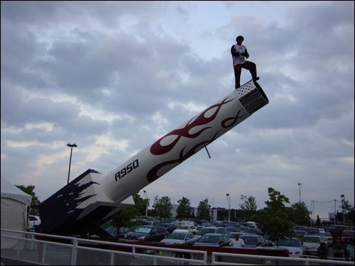 David Smith Jr. human cannonball