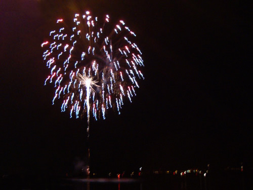 Canada Day fireworks, Bronte Pier, Canada Day 2010