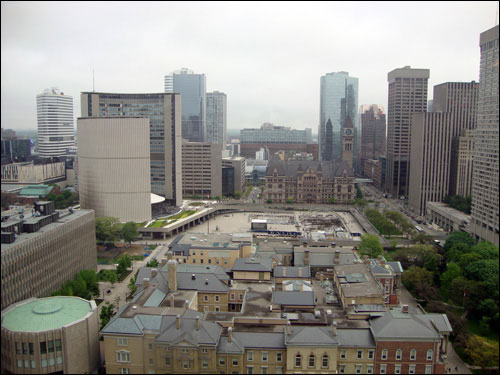 Canada Life tower room view