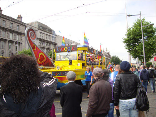 O'Connell Street, Dublin Pride Parade: June 29, 2013.