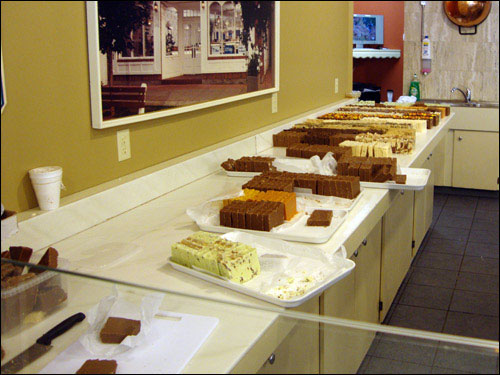 Fudge in Niagara-on-the-lake