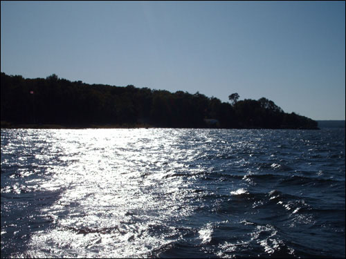 Boating on Georgian Bay, September 12, 2009