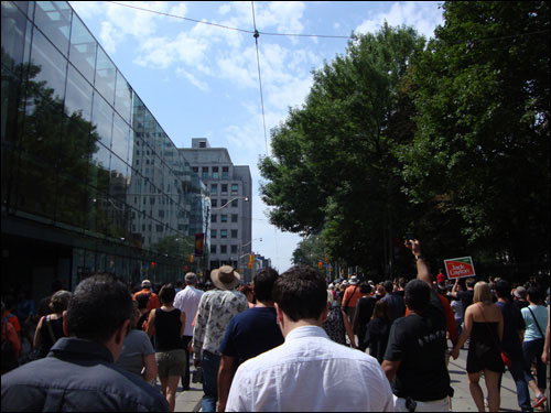 People's Procession to Roy Thomson Hall