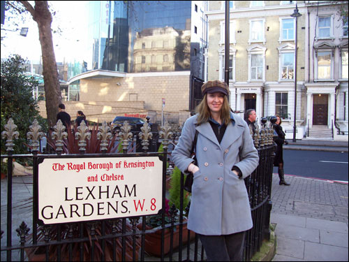 Me, London W8, December 7, 2008