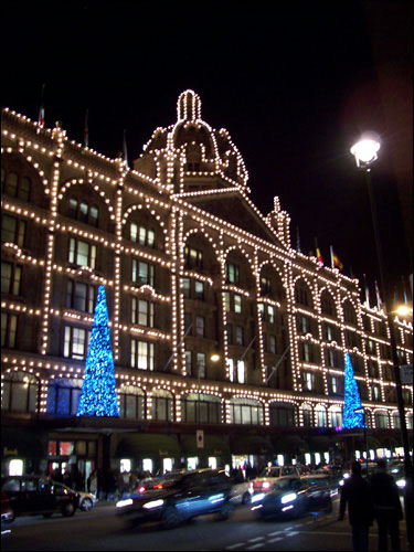 Harrods, December 7, 2008