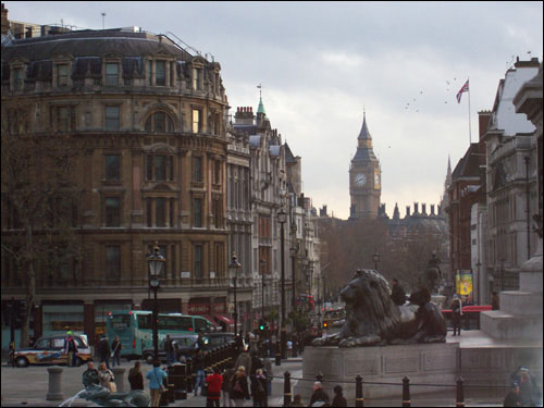 From Trafalgar Square, December 8, 2008