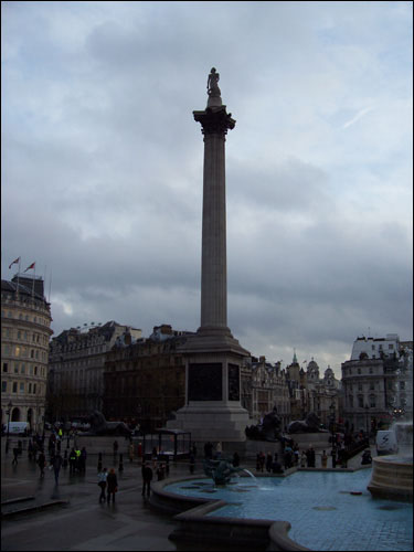 Trafalgar Square, December 8, 2008