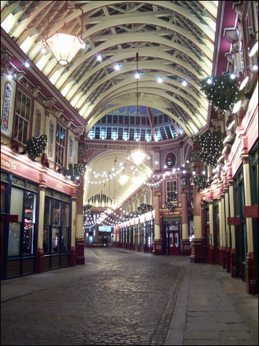 Haunted London Walk, December 7,  2008