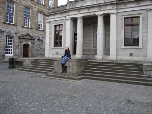 Me at Trinity College,  summer 2010