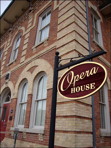 Orangeville opera house