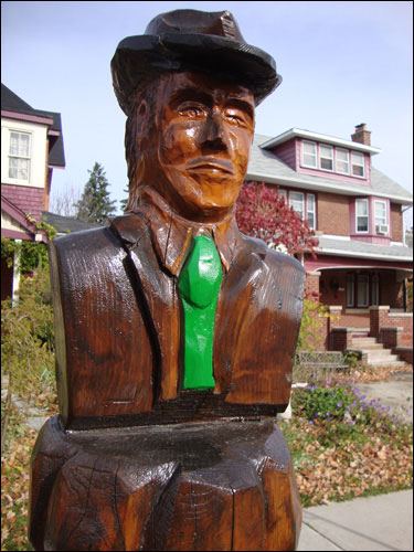 Orangeville tree carving