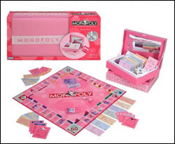 Pink monopoly - that's how you know it's meant for you, girls!
