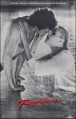 Reckless, 1984, Aidan Quinn & Daryl Hannah