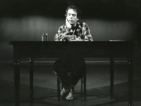 Spalding Gray at work