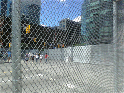 G20 fences, Toronto