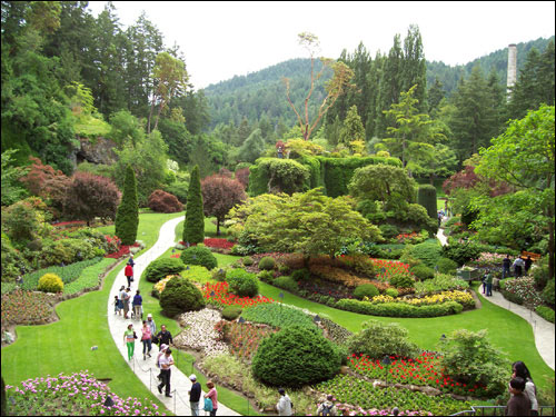 Sunken Garden, Butchart Gardens