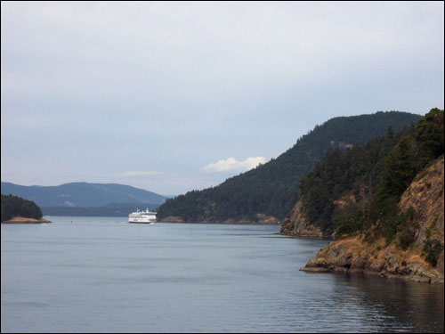 Ferry from Vancouver to Victoria