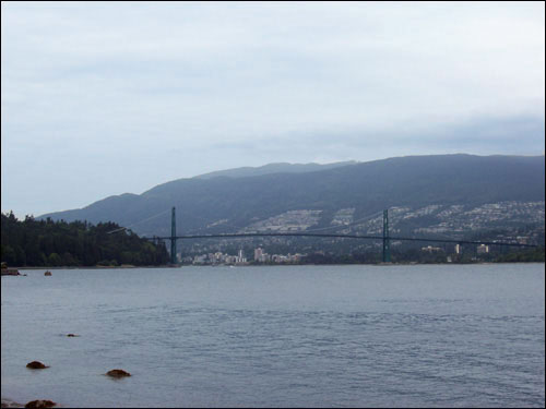 Lions Gate Bridge, Stanley Park