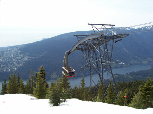 Grouse Mountain cable car