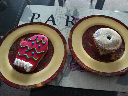Christmas bakery goods 2011