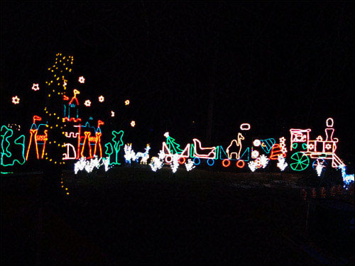 The Singleton's Christmas Lights Display 2011