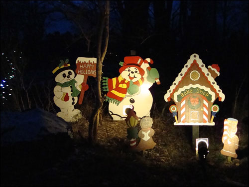 The Singleton's Christmas Lights Display 2011